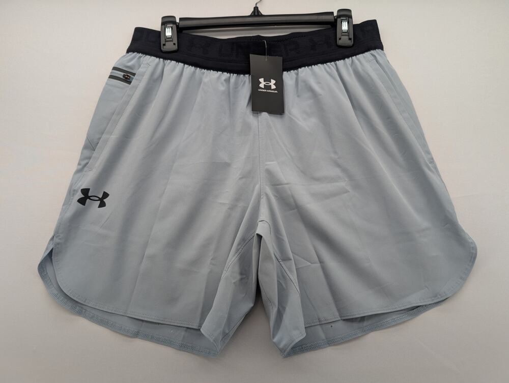 NWT Under Armour Men's UA Vanish Elite Shorts in Boundless Blue size Large